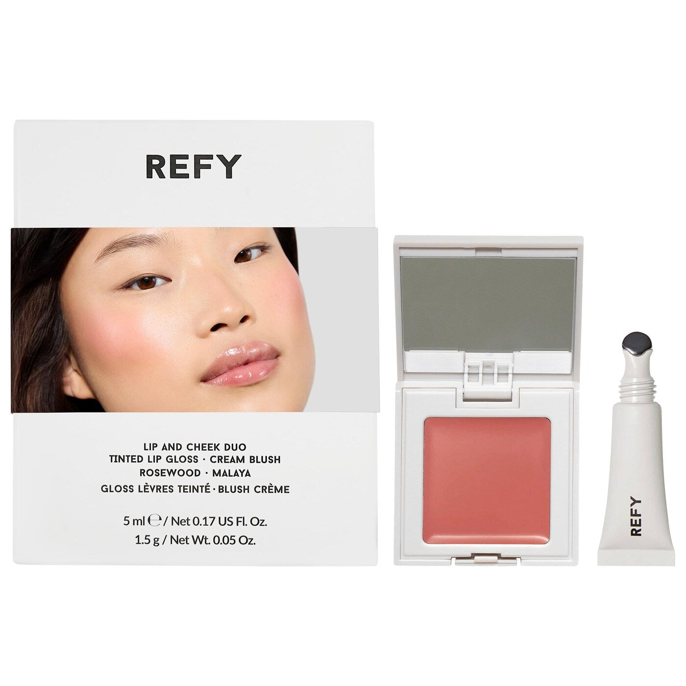 Lip Gloss and Cheek Duo Set